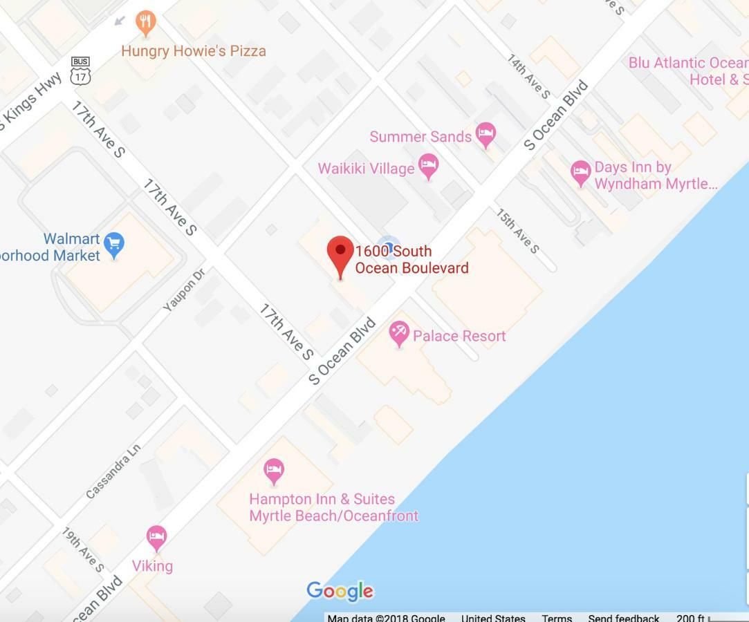 1600 South Ocean Boulevard Миртл-Бич Экстерьер фото